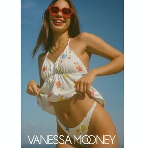 Vanessa Mooney Limited Edition Bears And Balloons Swimsuit Size M